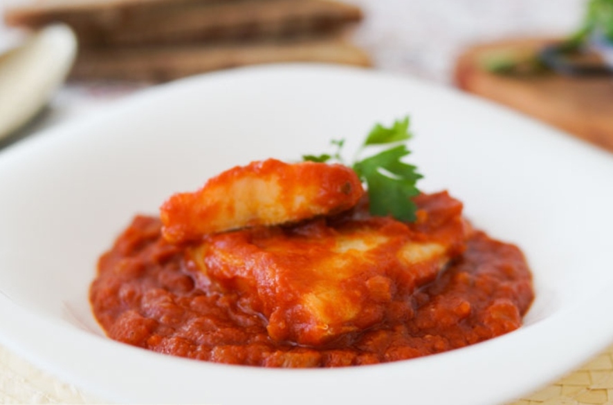 Bacalao con tomate