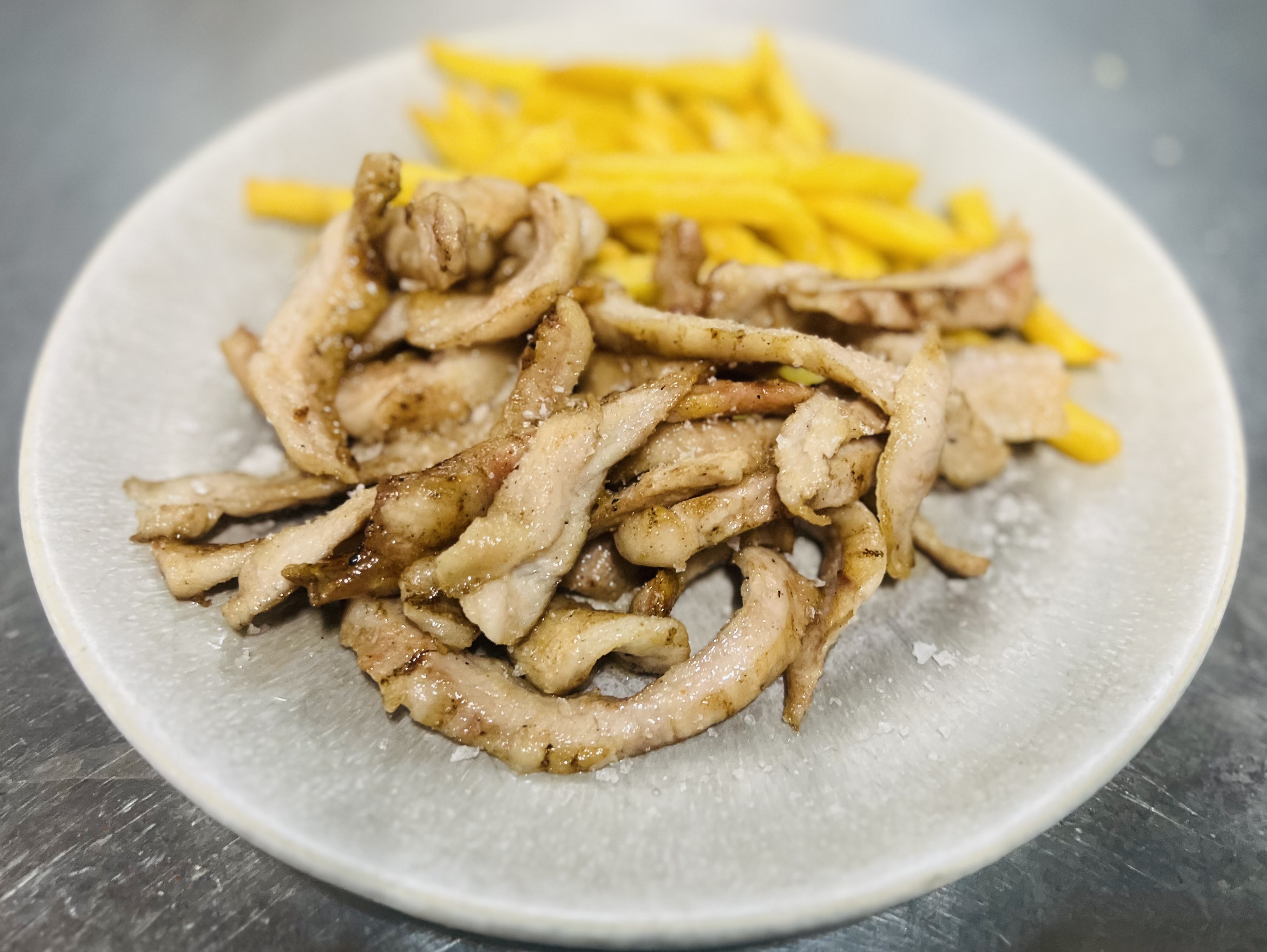 Secreto de cerdo ibérico