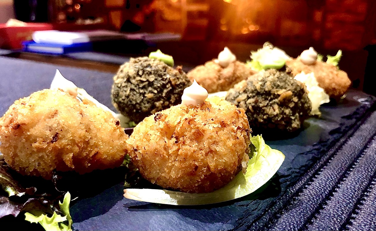 Croqueta casera de Jamòn ibérico de bellota