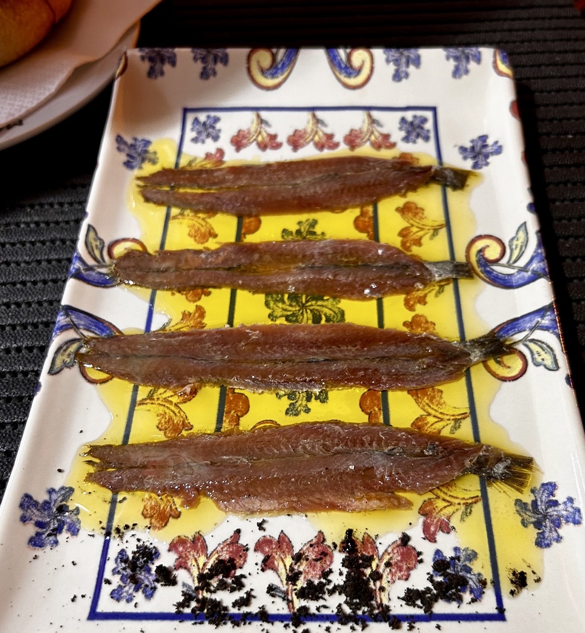 Anchoas del Cantábrico en mariposa