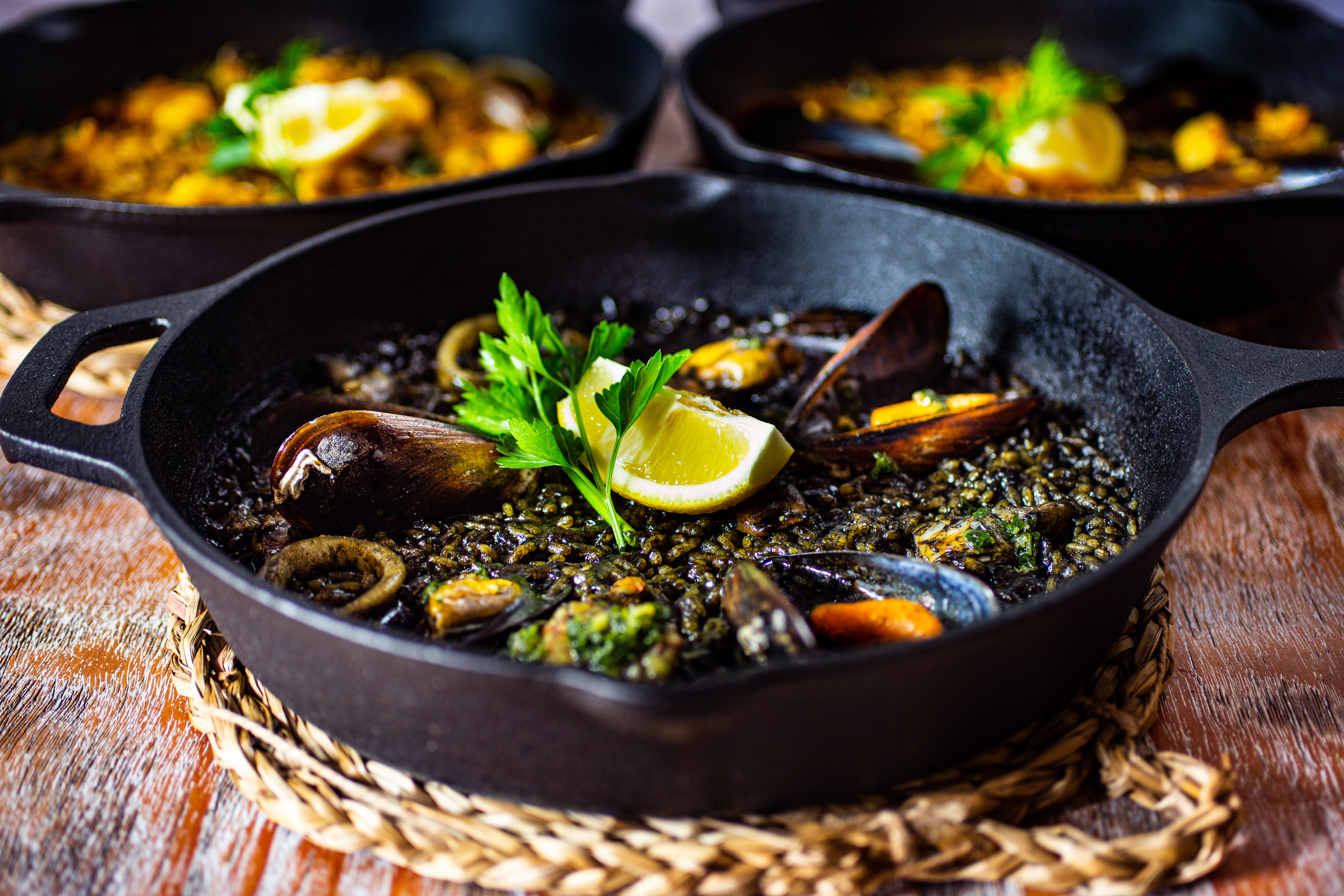 8. Arroz negro