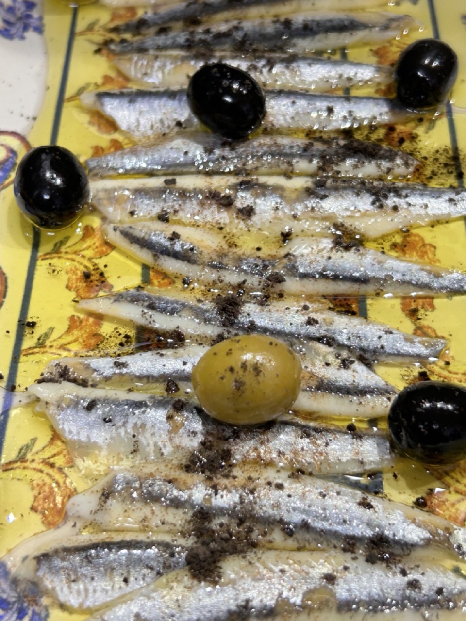 Boquerones en vinagre con el toque del Chef Julián