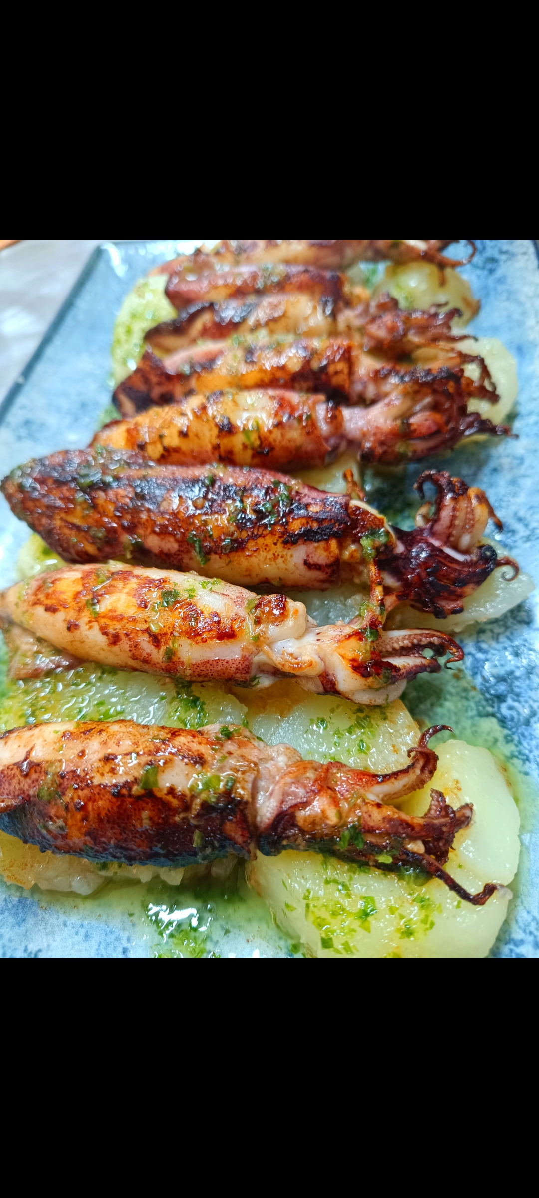 Chipirones plancha