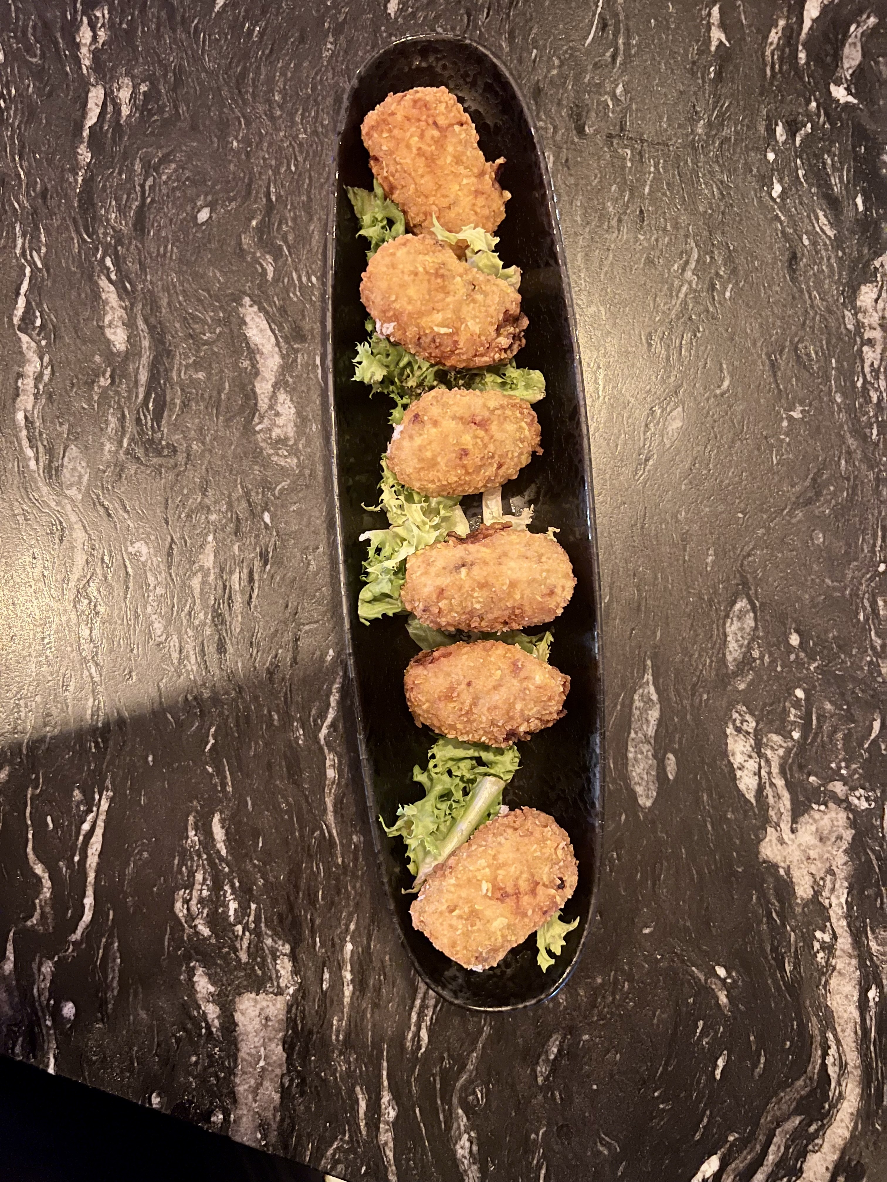 Croquetas de cecina