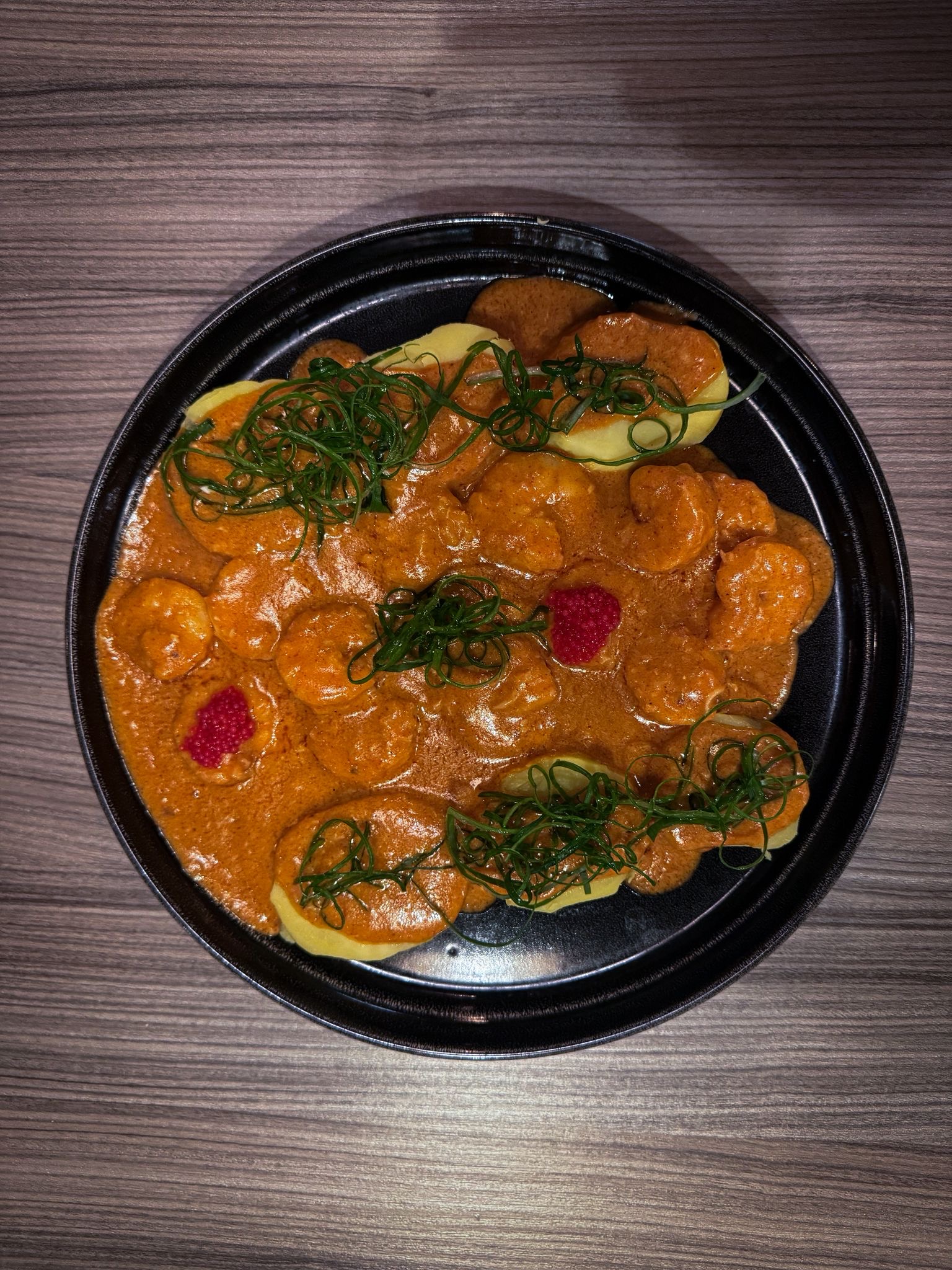 Picante de langostinos