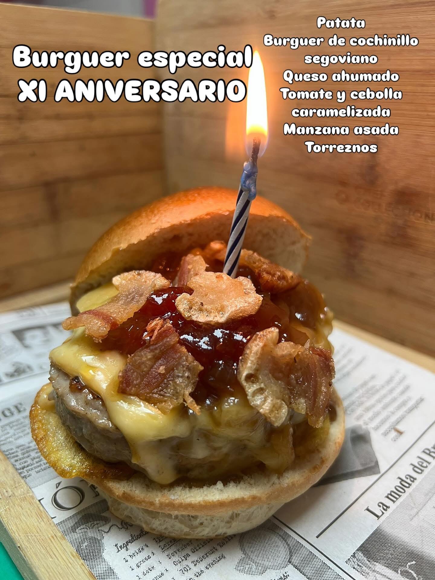 BURGUER XI ANIVERSARIO