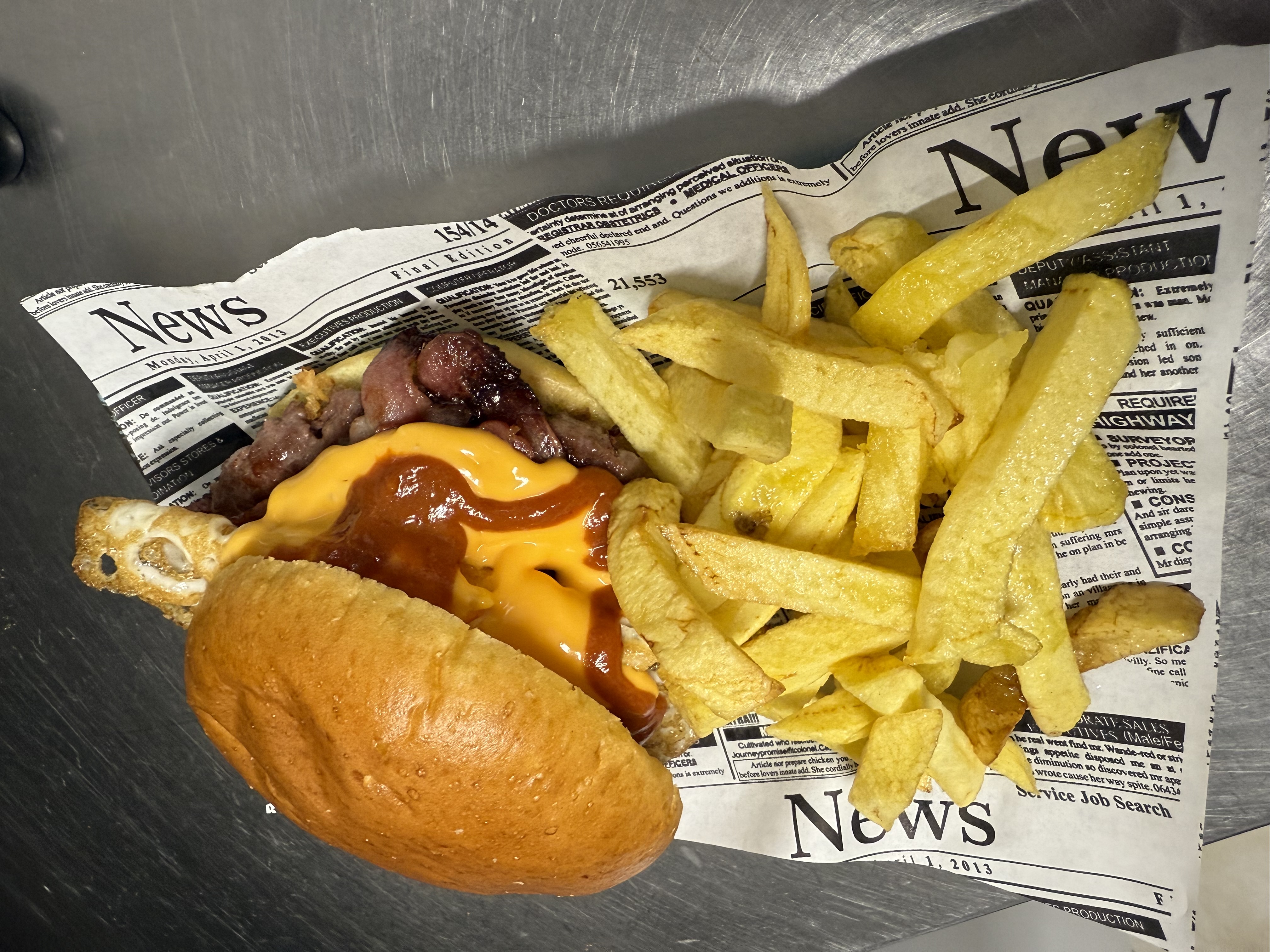 Hamburguesa “La Atrevida” ~con o sin pike!!!