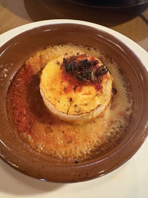 Queso de vaca gallego al horno