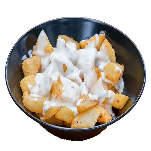 BRAVAS CON GORGONZOLA