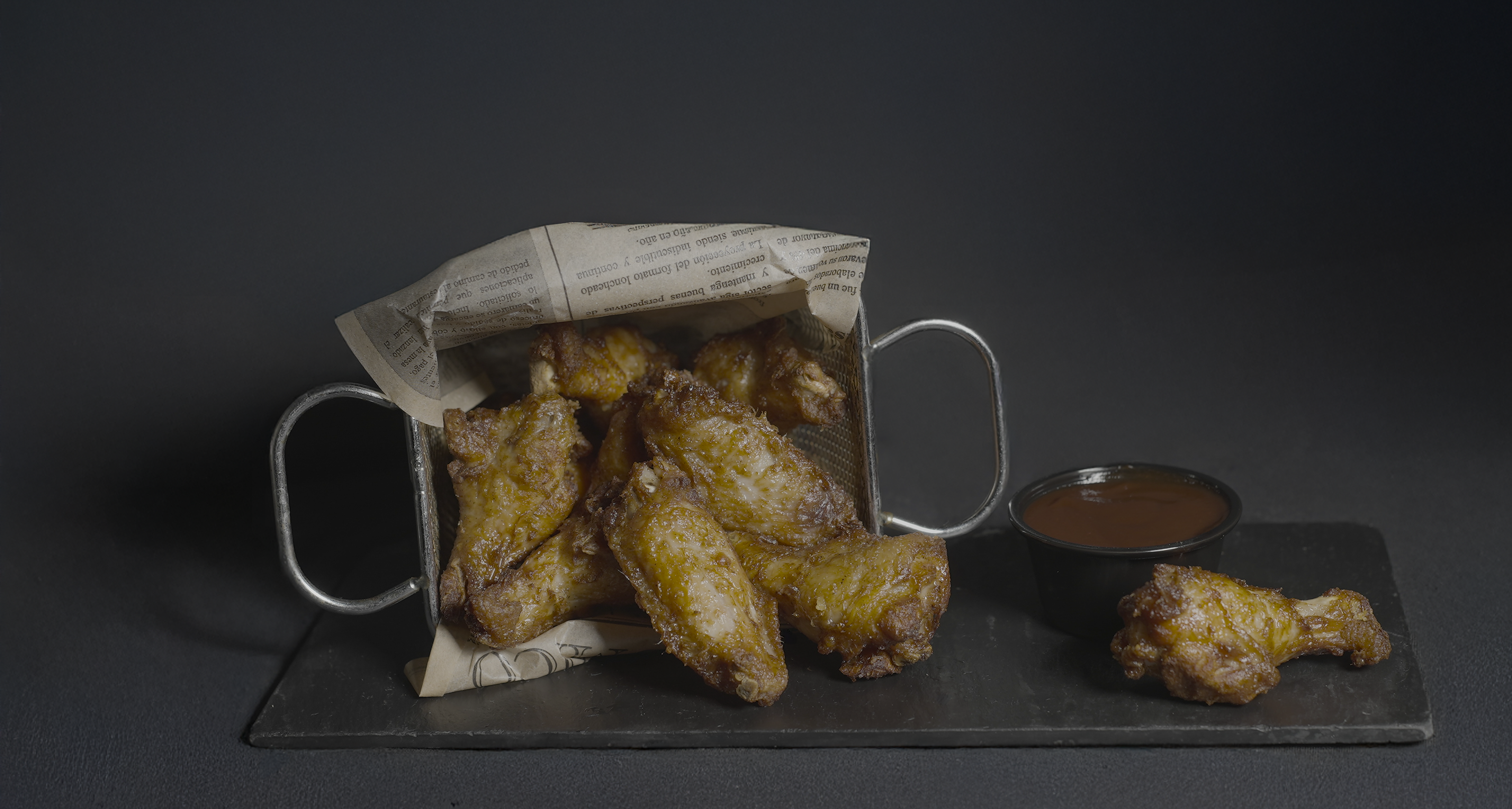 ALITAS DE  POLLO MARINADAS