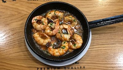Gambas al ajillo