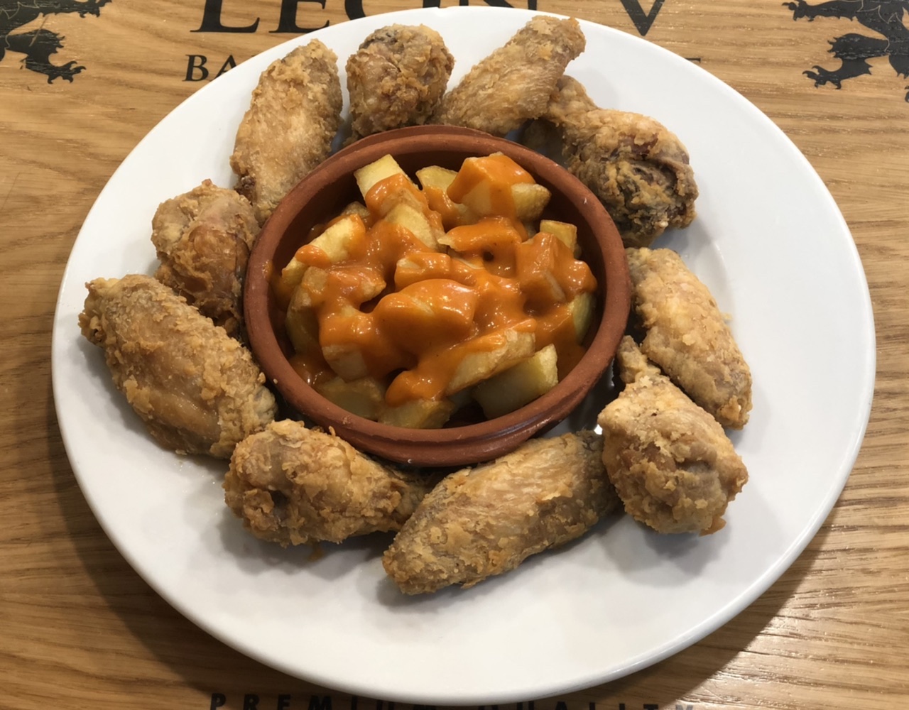 Alitas de pollo