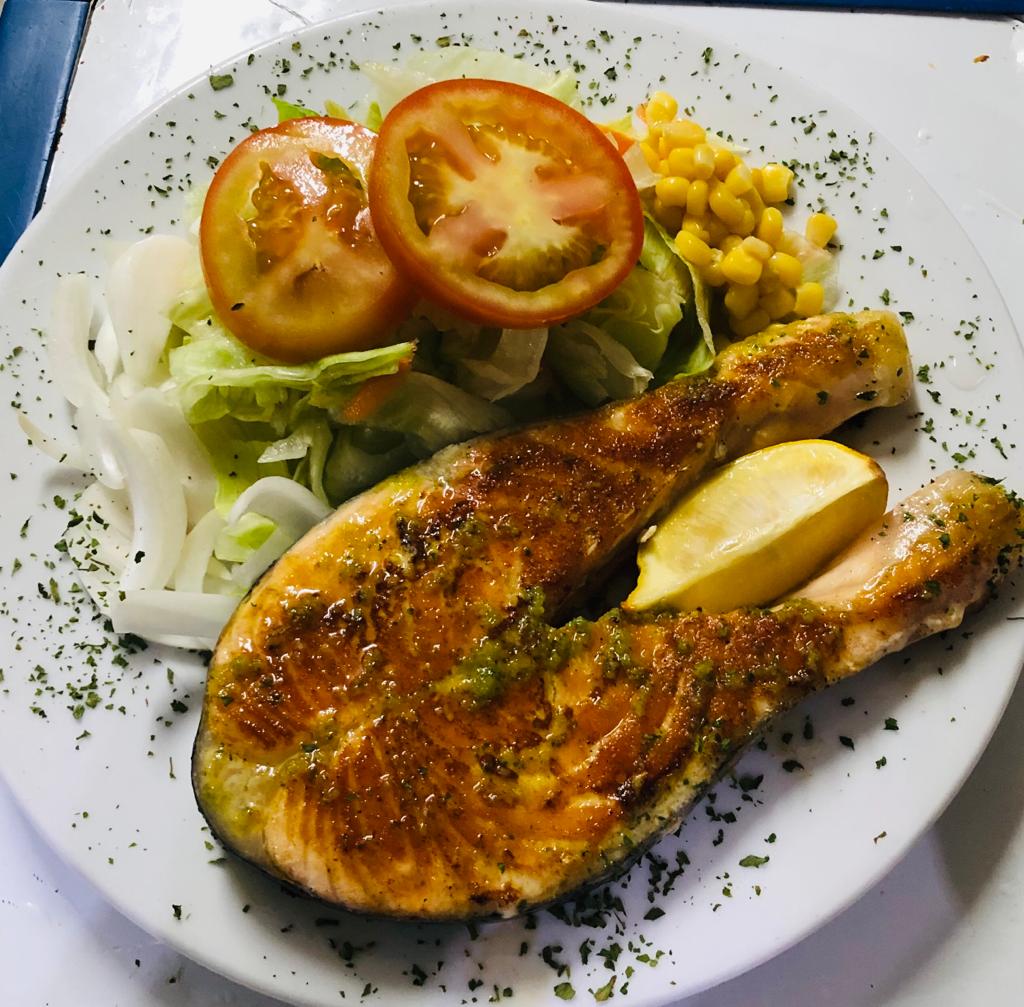 Salmon a la Plancha