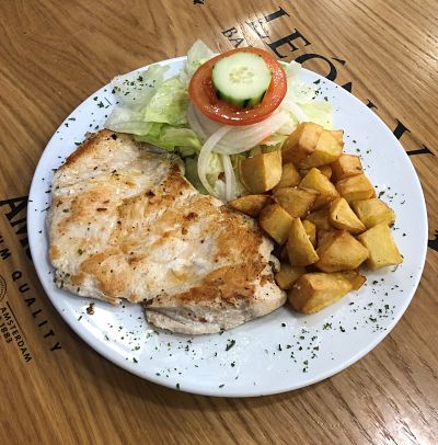 Pechuga de pollo a la plancha