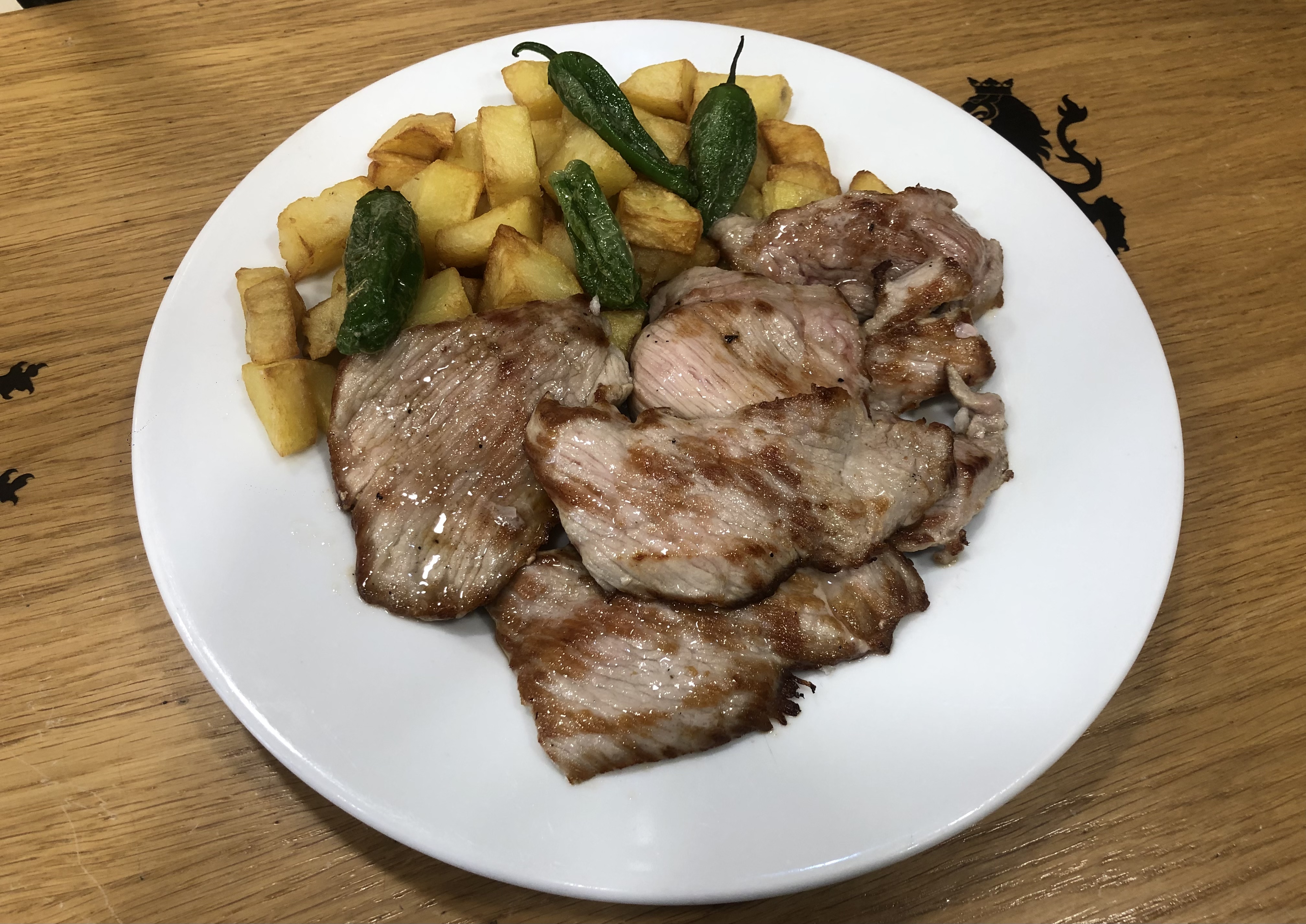 Secreto Ibérico a la plancha