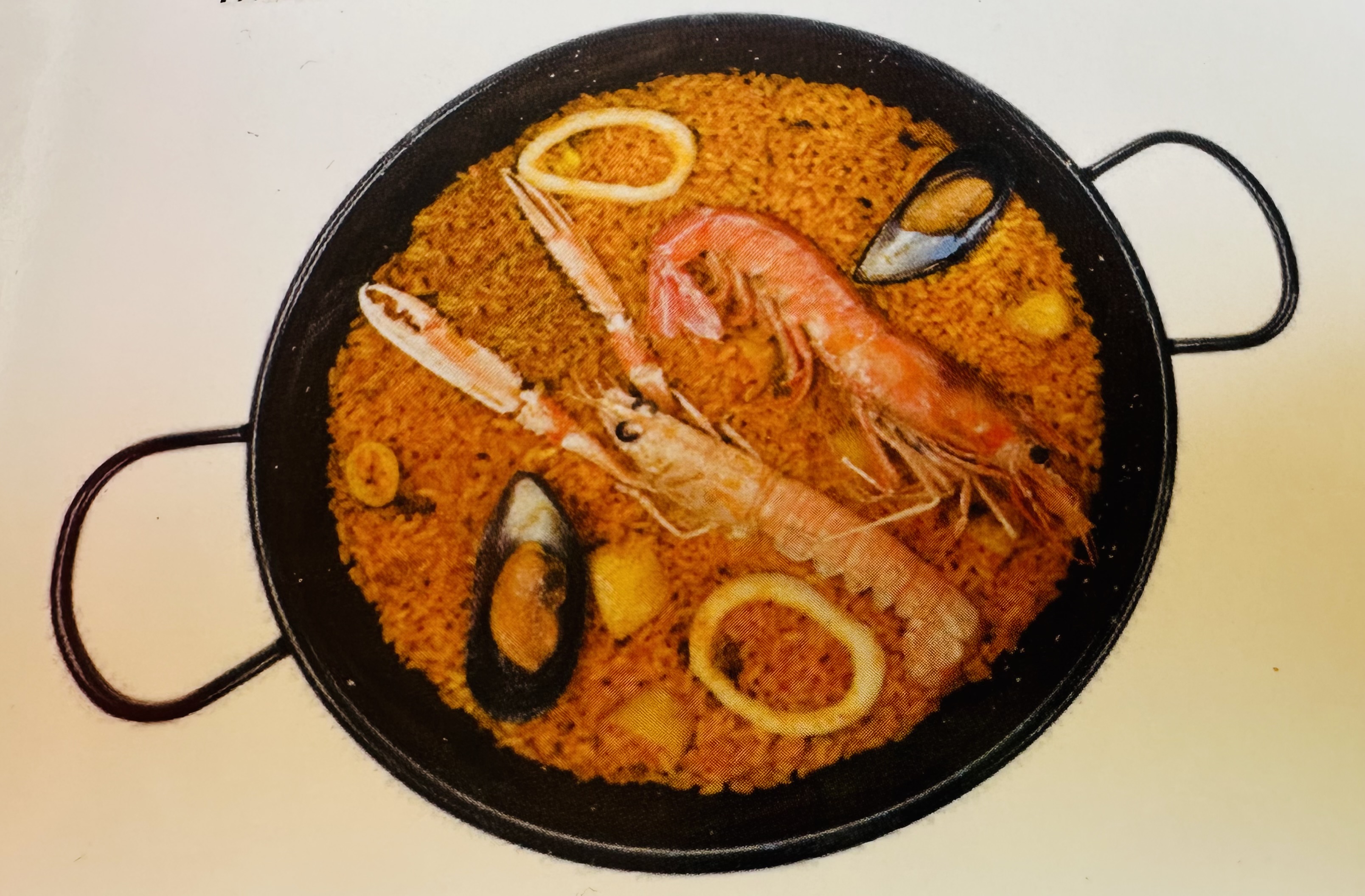 Paella de mariscos