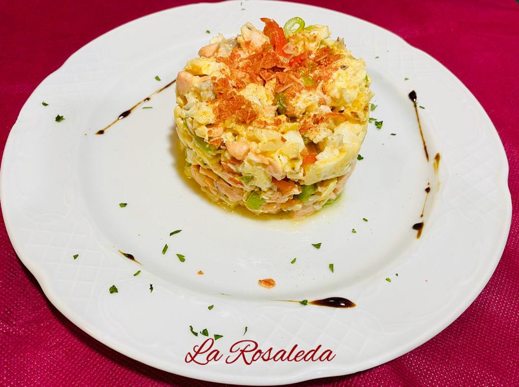 Revuelto de Salmón