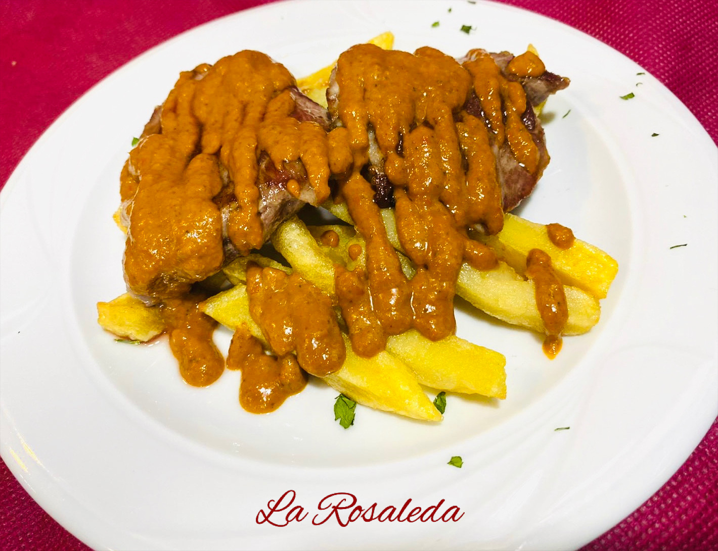Presa ibérica al Mojo Picón