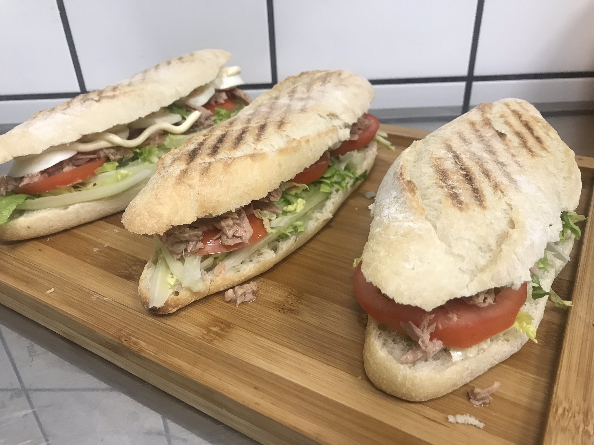 Bocadillo vegetal
