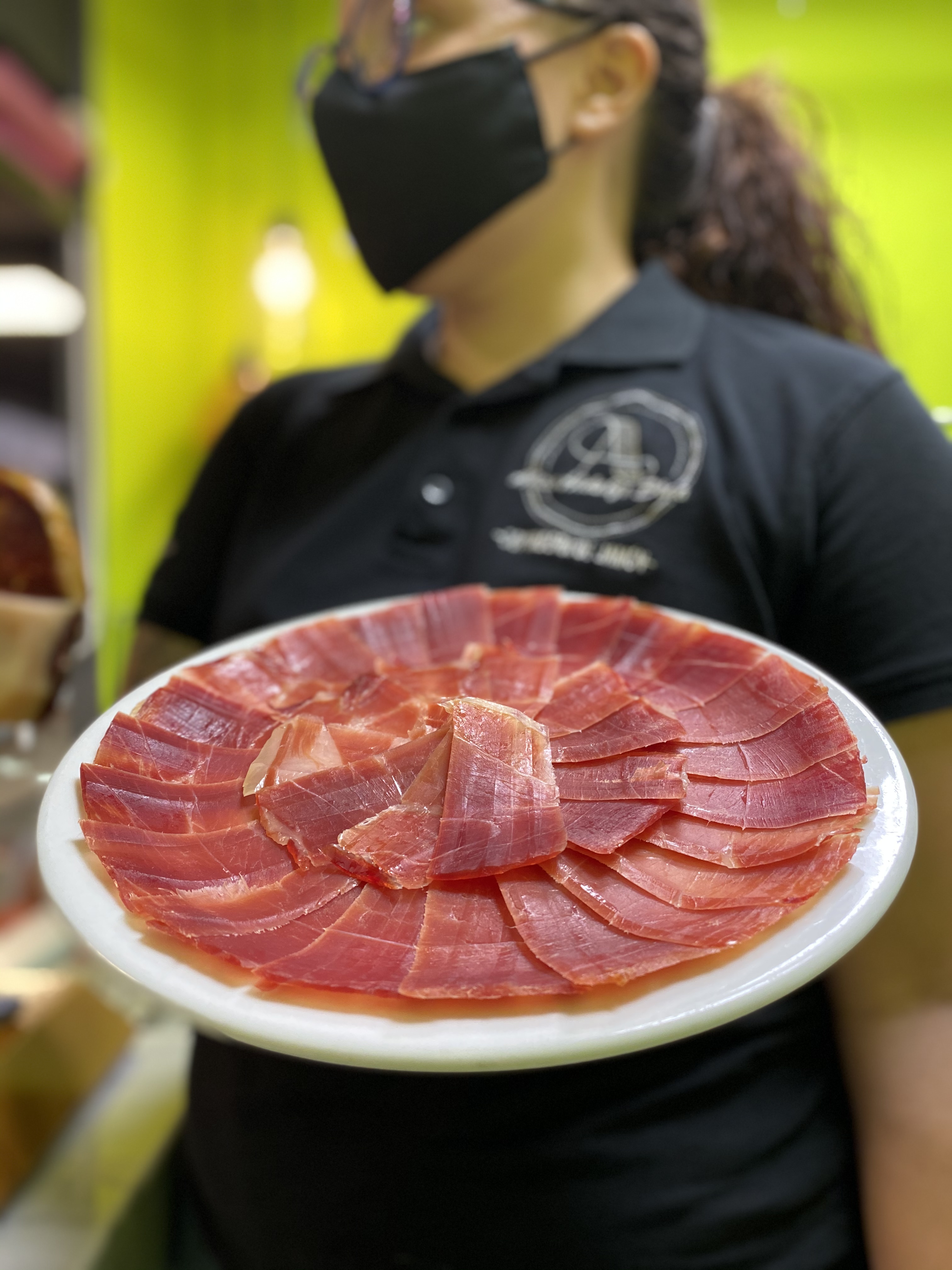 Plato de jamón serrano