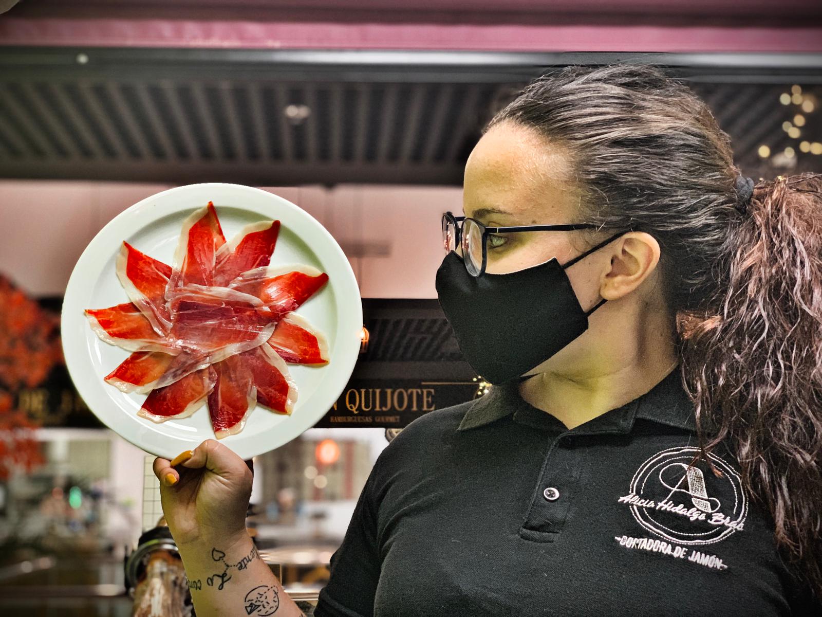1/2 plato de jamón serrano